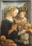 Madonna and Child with Two Angels Fra Filippo Lippi